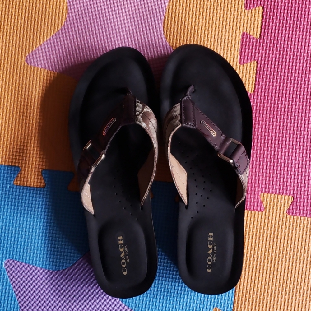 Coach sandals